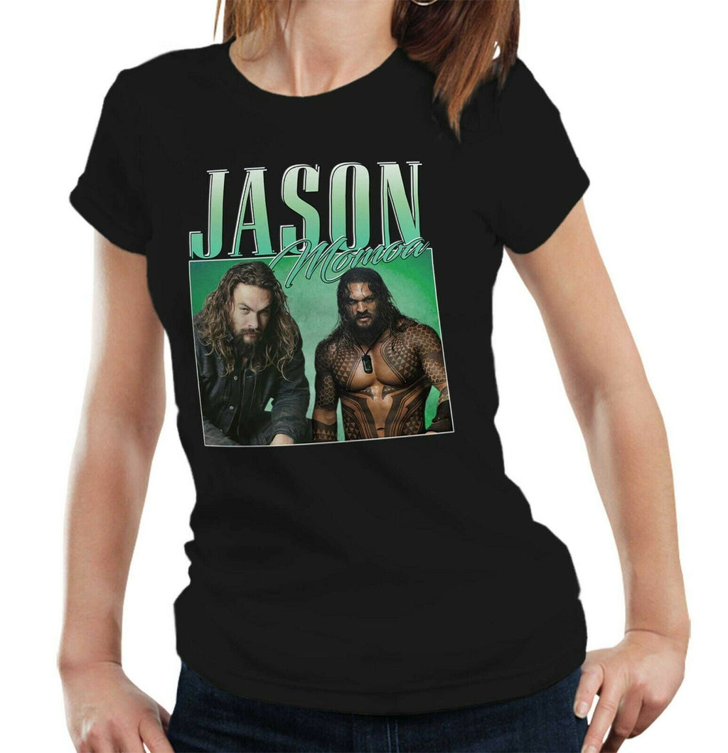 Jason Momoa Appreciation Tshirt Fitted Laides