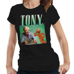 Tony Hart Appreciation Tshirt Fitted Ladies