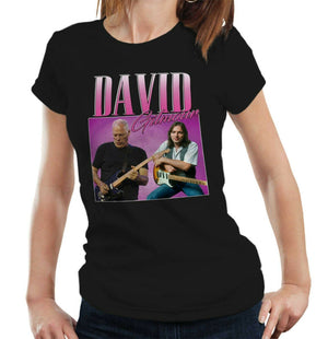 David Gilmour Appreciation Tshirt Fitted Ladies