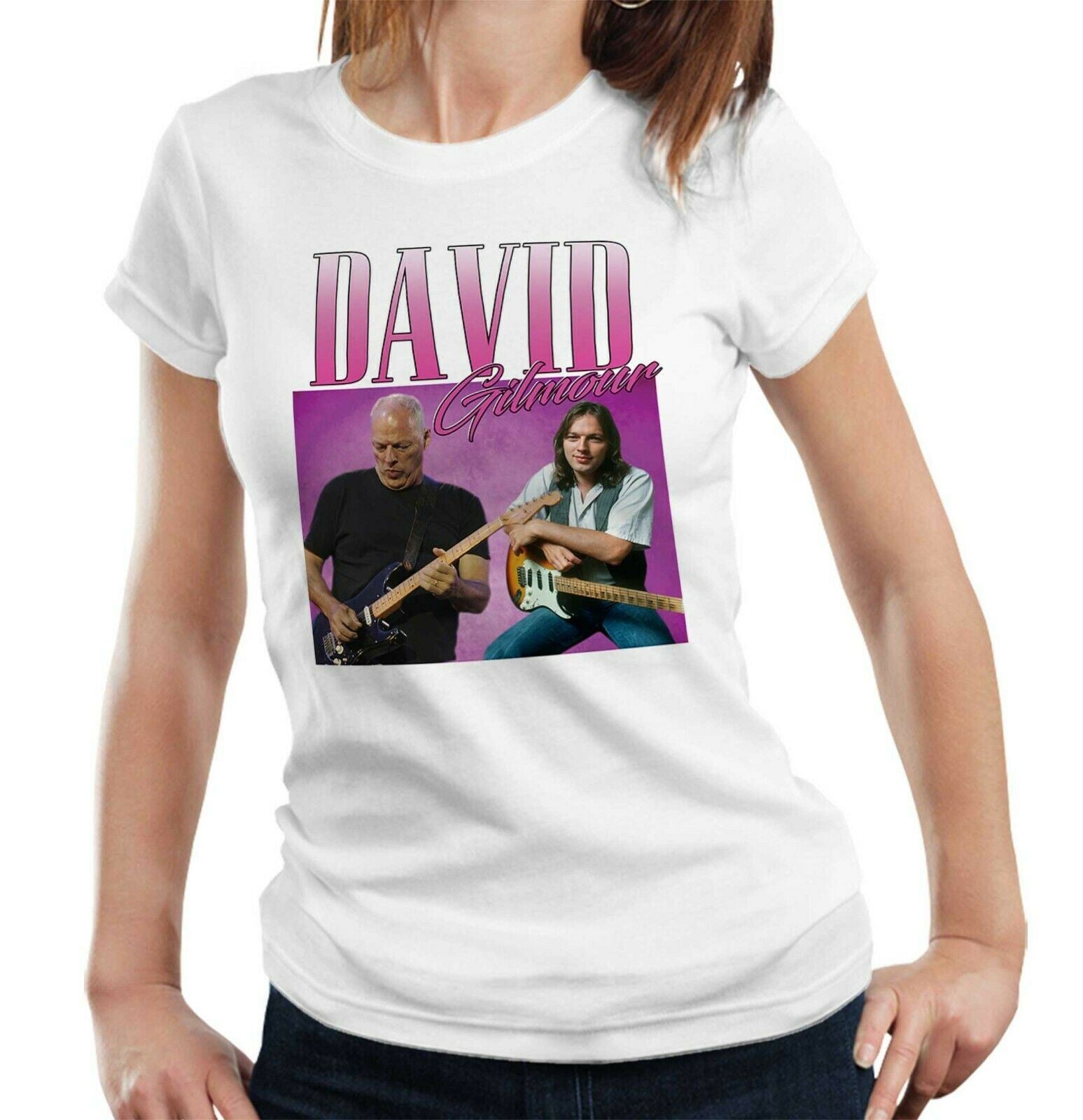 David Gilmour Appreciation Tshirt Fitted Ladies