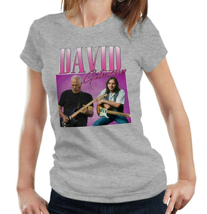 David Gilmour Appreciation Tshirt Fitted Ladies