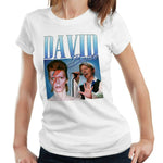 David Bowie Appreciation Tshirt Fitted Ladies