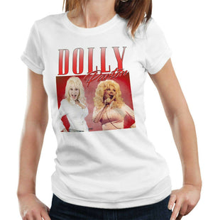 Dolly Parton Appreciation Tshirt Fitted Ladies