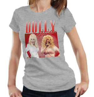 Dolly Parton Appreciation Tshirt Fitted Ladies