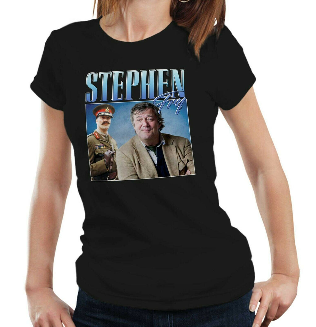 Stephen Fry Appreciation Tshirt Fitted Ladies