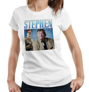 Stephen Fry Appreciation Tshirt Fitted Ladies