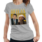 Rowan Atkinson Appreciation Tshirt Fitted Ladies