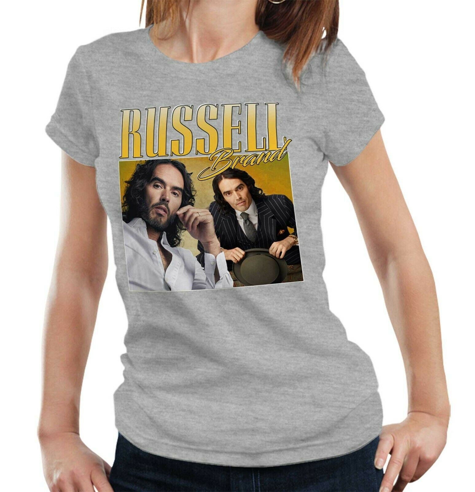 Russell Brand Appreciation Tshirt Fitted Ladies