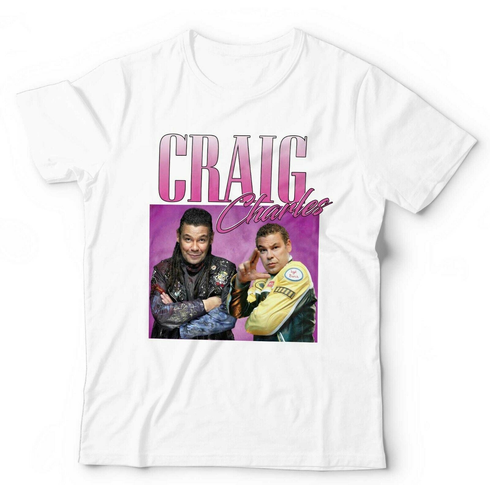 Craig Charles Appreciation Tshirt Fitted Ladies