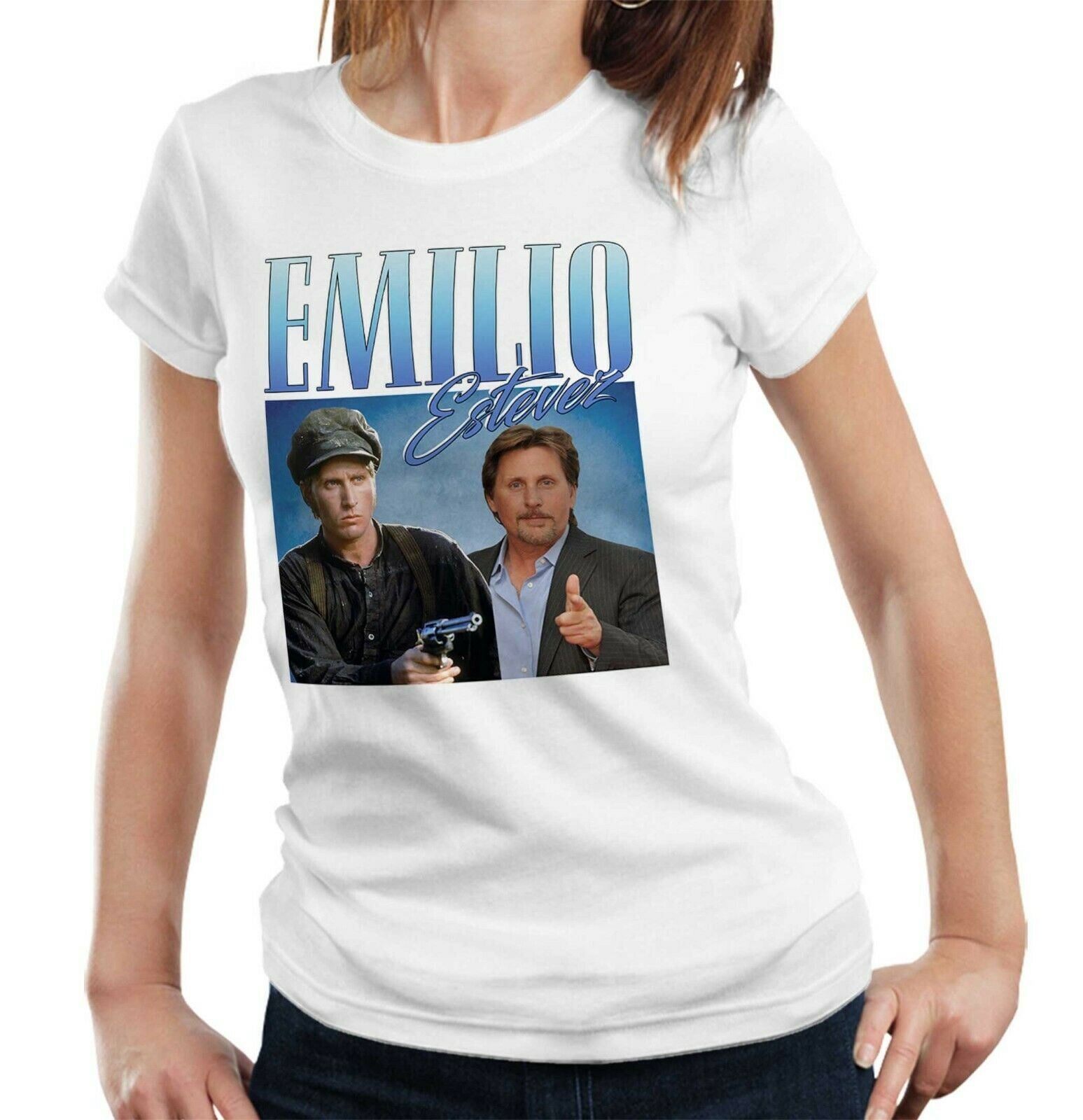 Emilio Estevez Appreciation Tshirt Fitted Ladies