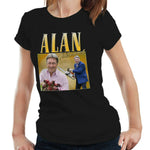 Alan Titchmarsh Appreciation Tshirt Fitted Ladies