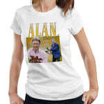 Alan Titchmarsh Appreciation Tshirt Fitted Ladies