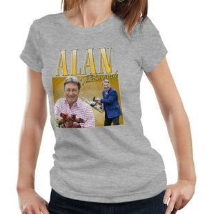 Alan Titchmarsh Appreciation Tshirt Fitted Ladies