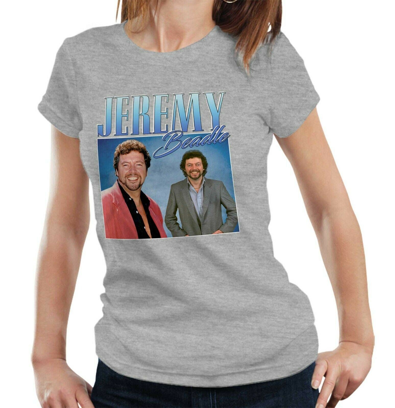 Jeremy Beadle Appreciation Tshirt Fitted Ladies