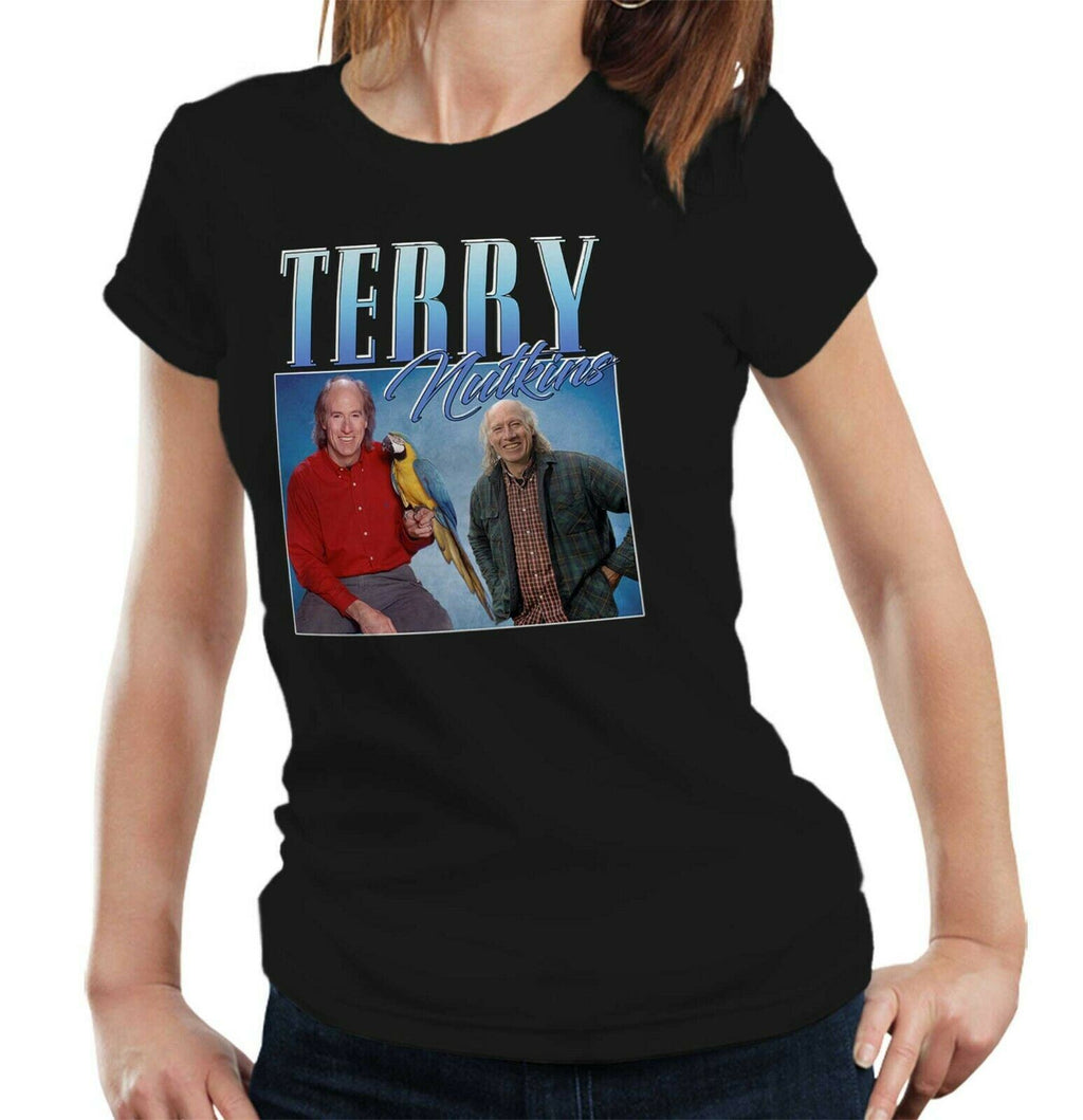 Terry Nutkins Appreciation Tshirt Fitted Ladies