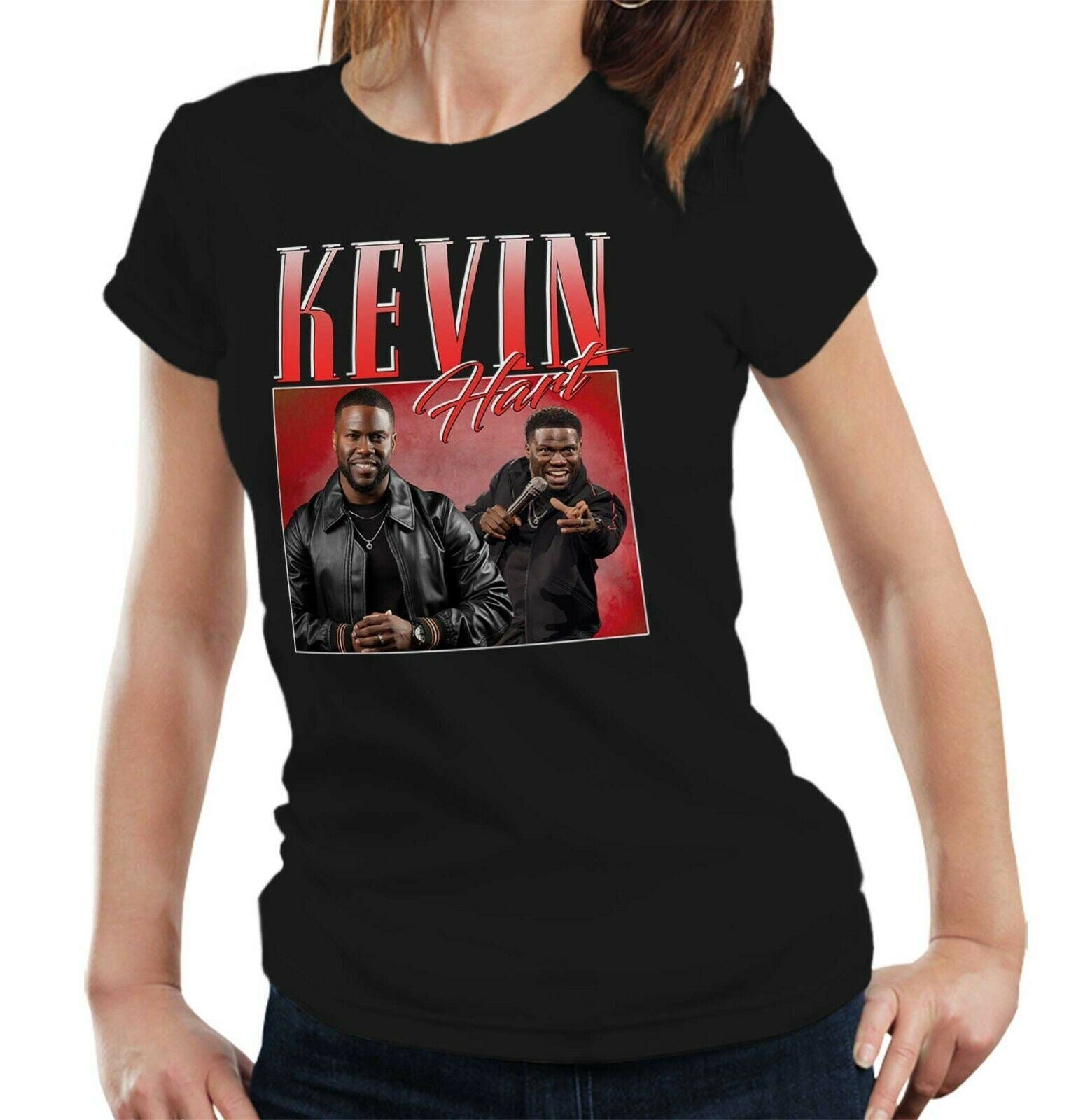 Kevin Hart Appreciation Tshirt Fitted Ladies