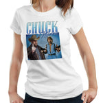 Chuck Norris Appreciation Tshirt Fitted Ladies