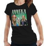 Anneka Rice Appreciation Tshirt Fitted Ladies