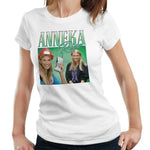 Anneka Rice Appreciation Tshirt Fitted Ladies