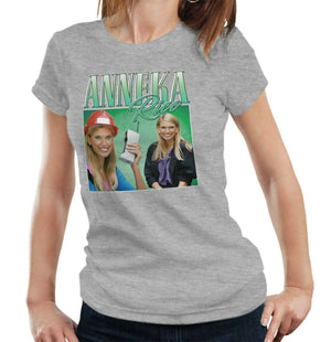 Anneka Rice Appreciation Tshirt Fitted Ladies