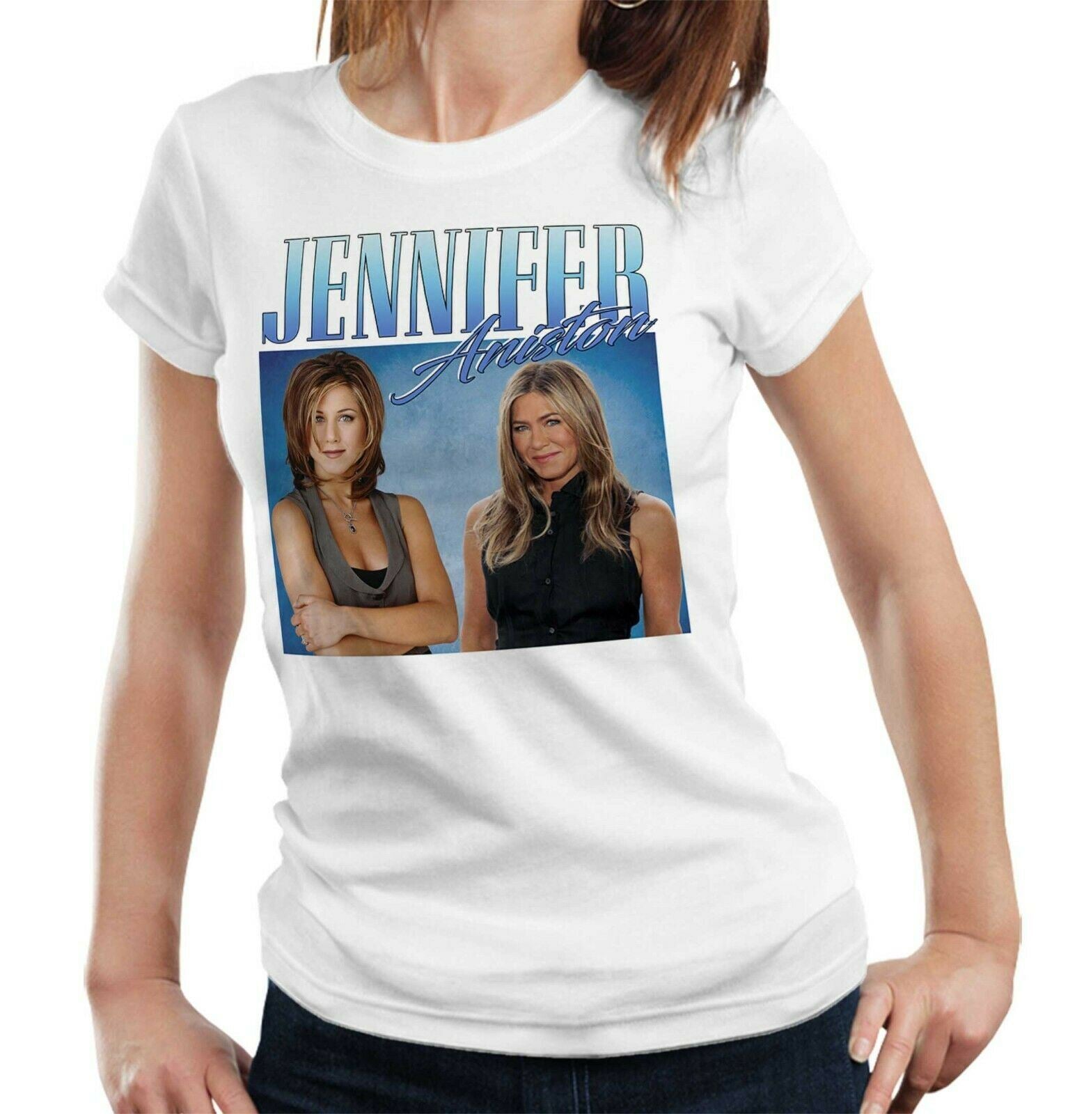 Jennifer Aniston Appreciation Tshirt Fitted Ladies