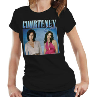 Courteney Cox Appreciation Tshirt Fitted Ladies