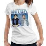 Matthew Perry Appreciation Tshirt Fitted Ladies