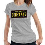 Cobra Kai Number Plate Tshirt Fitted Ladies