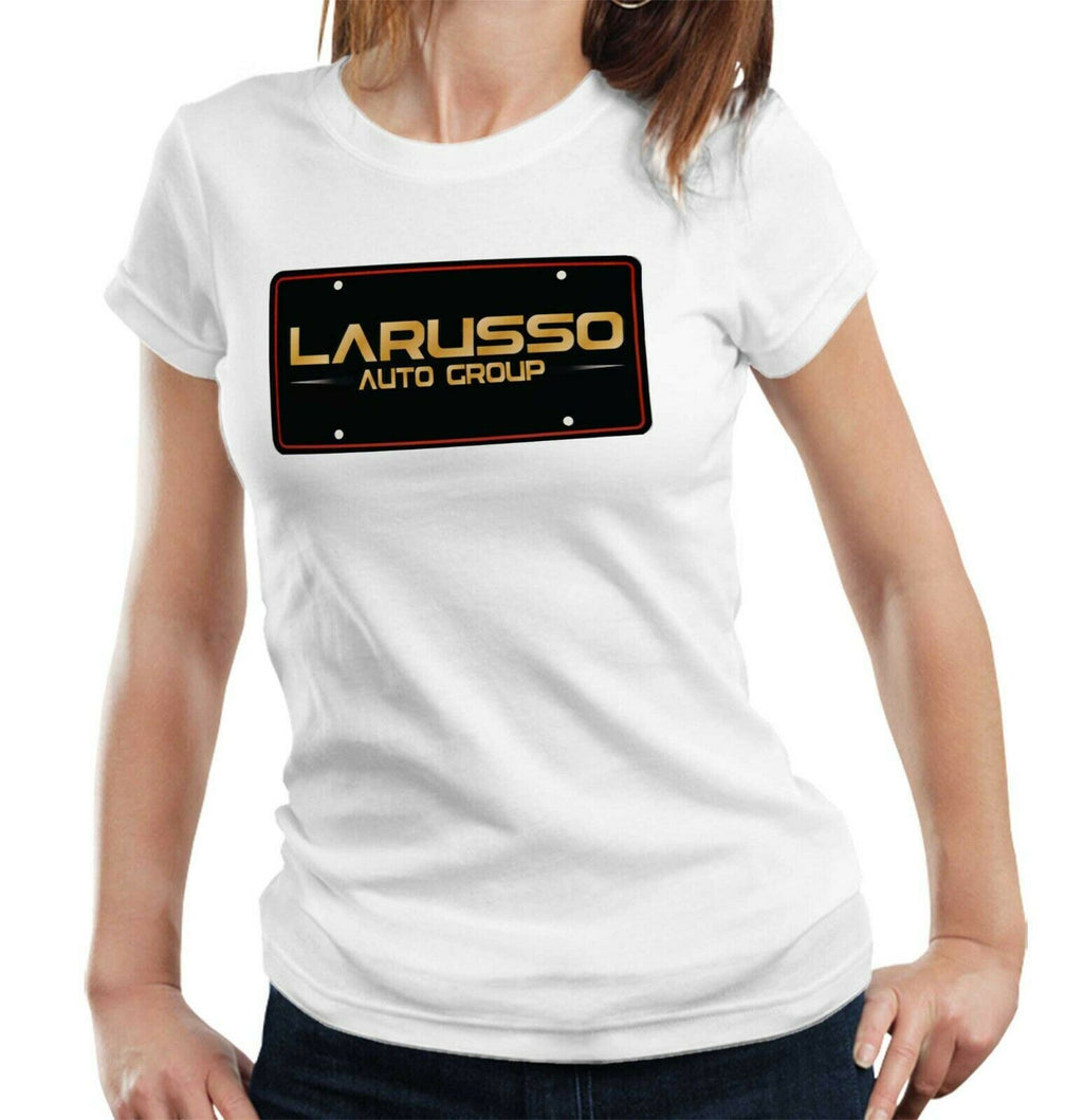 Larusso Auto Group Number Plate Tshirt Fitted Ladies