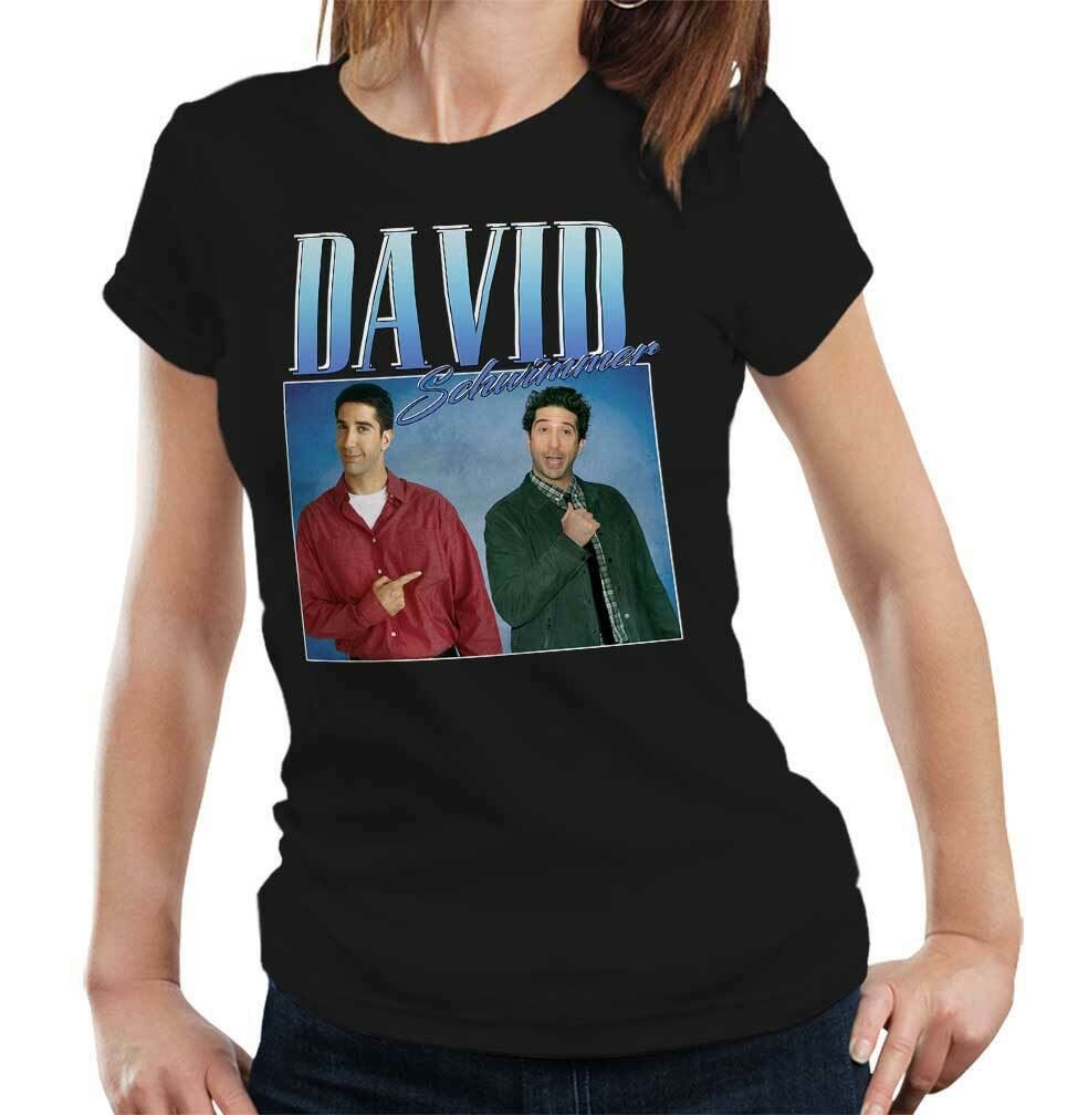 David Schwimmer Appreciation Tshirt Fitted Ladies