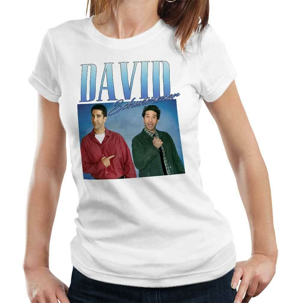 David Schwimmer Appreciation Tshirt Fitted Ladies