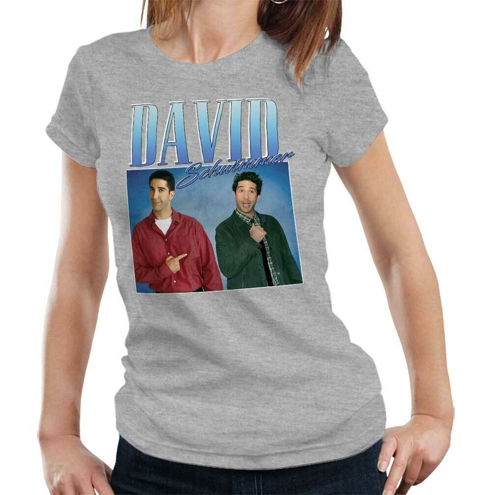 David Schwimmer Appreciation Tshirt Fitted Ladies