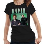 David Duchovny Appreciation Tshirt Fitted Ladies