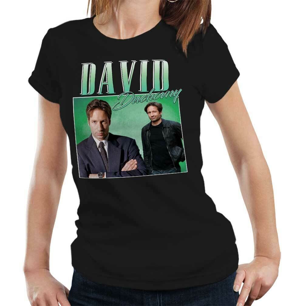 David Duchovny Appreciation Tshirt Fitted Ladies