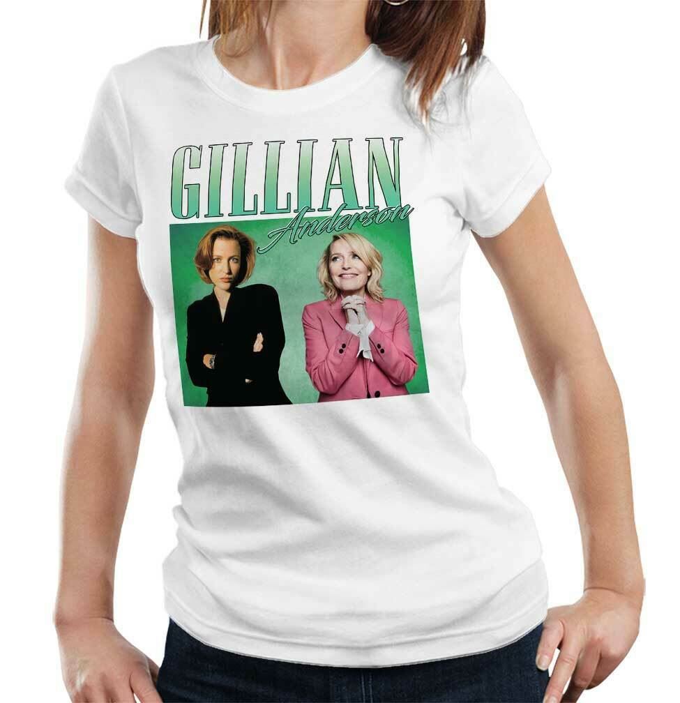 Gillian Anderson Appreciation Tshirt Fitted Ladies