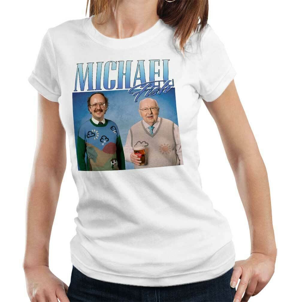 Michael Fish Appreciation Tshirt Fitted Laides