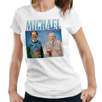 Michael Fish Appreciation Tshirt Fitted Laides