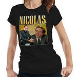 Nicolas Cage Appreciation Tshirt Fitted Ladies