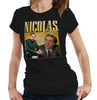 Nicolas Cage Appreciation Tshirt Fitted Ladies