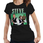 Steve Davis Appreciation Tshirt Fitted Ladies