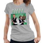 Steve Davis Appreciation Tshirt Fitted Ladies