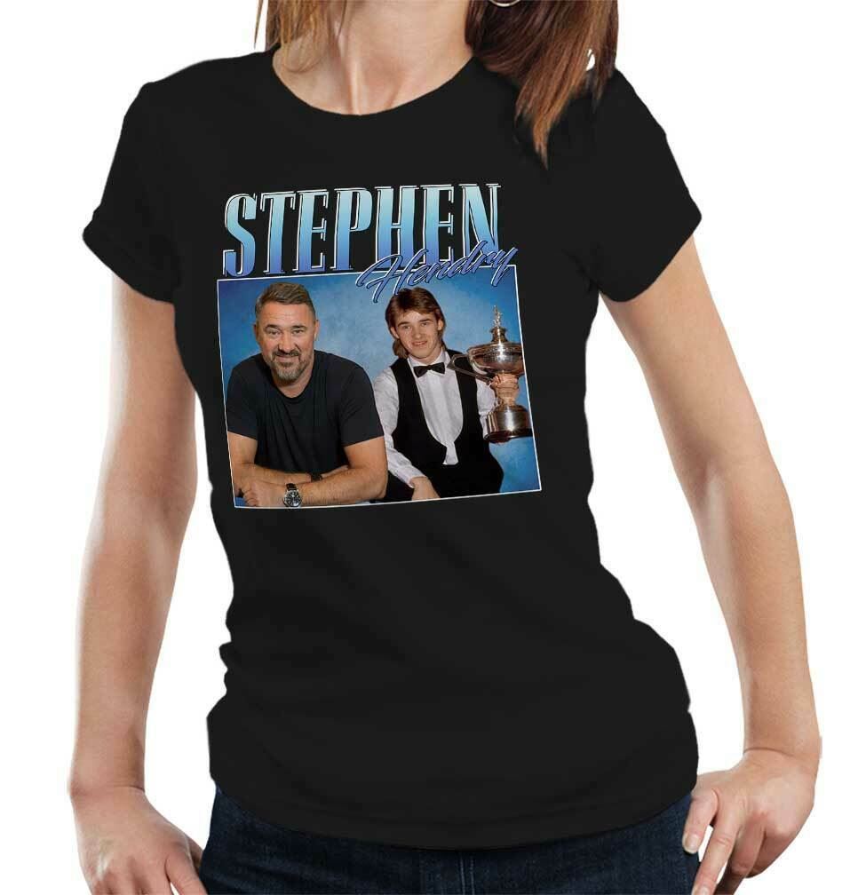 Stephen Hendry Appreciation Tshirt Fitted Ladies