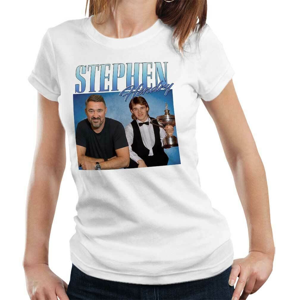 Stephen Hendry Appreciation Tshirt Fitted Ladies