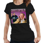 Christopher Biggins Appreciation Tshirt Fitted Ladies