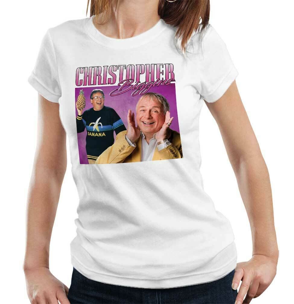 Christopher Biggins Appreciation Tshirt Fitted Ladies