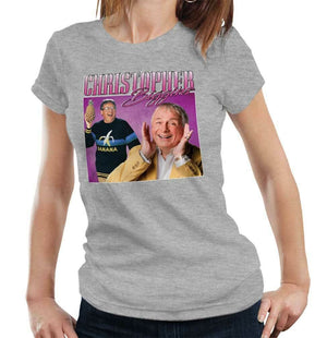 Christopher Biggins Appreciation Tshirt Fitted Ladies