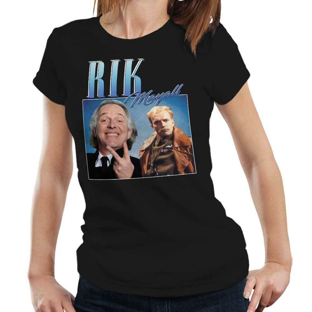 Rik Mayall Appreciation Tshirt Fitted Ladies