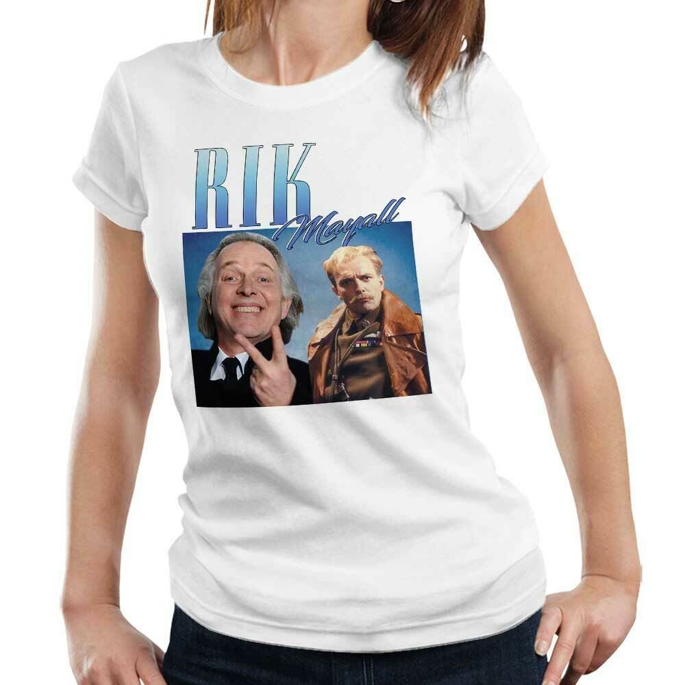 Rik Mayall Appreciation Tshirt Fitted Ladies