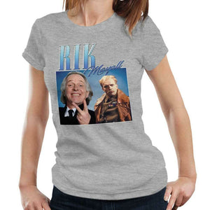 Rik Mayall Appreciation Tshirt Fitted Ladies