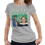 Steve Coogan Appreciation Tshirt Fitted Ladies